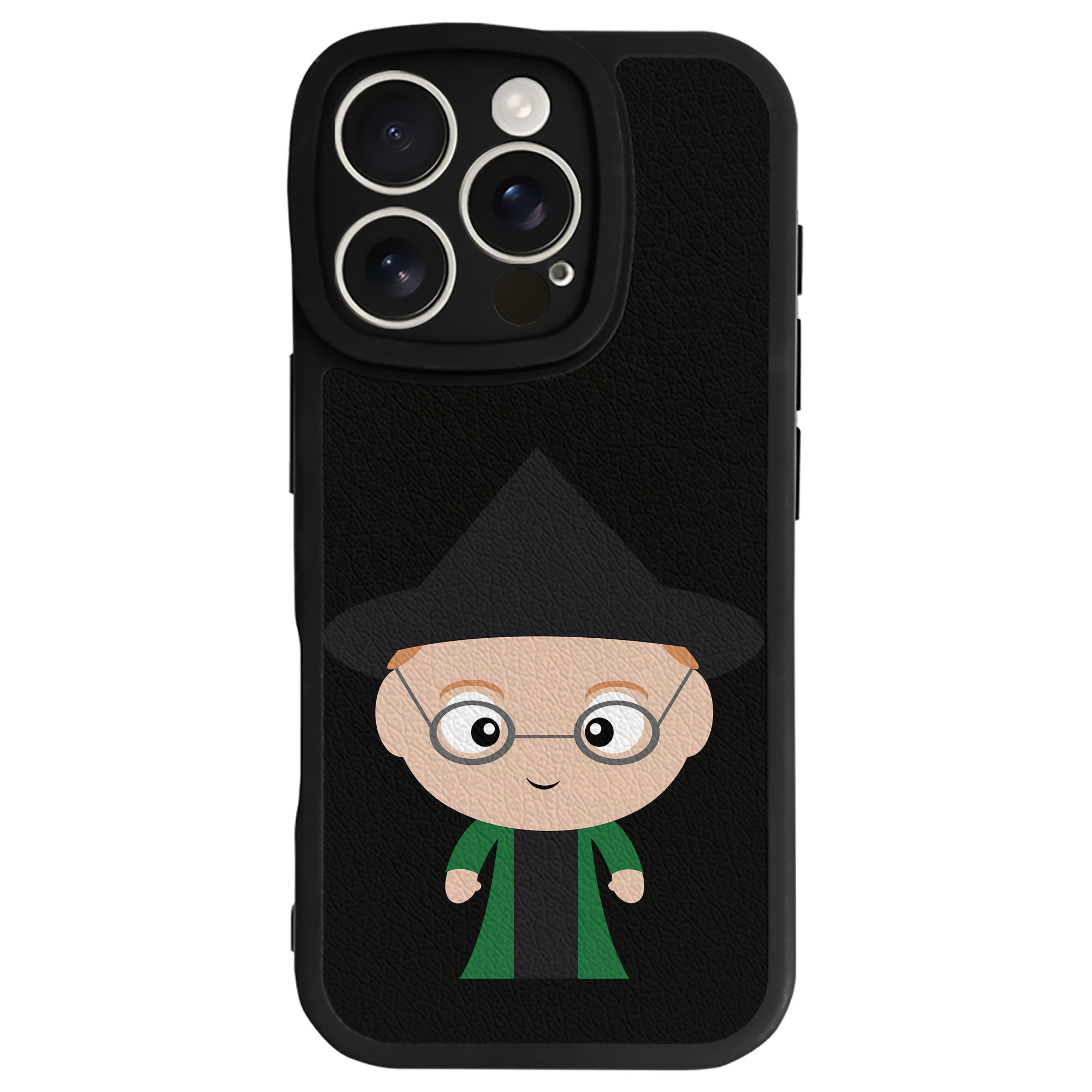 （画像用） Harry Potter ハリー・ポッターシリーズ 【iPhone 16シリーズ対応】シリコンスマホケース（レザー調） 材質：シリコン